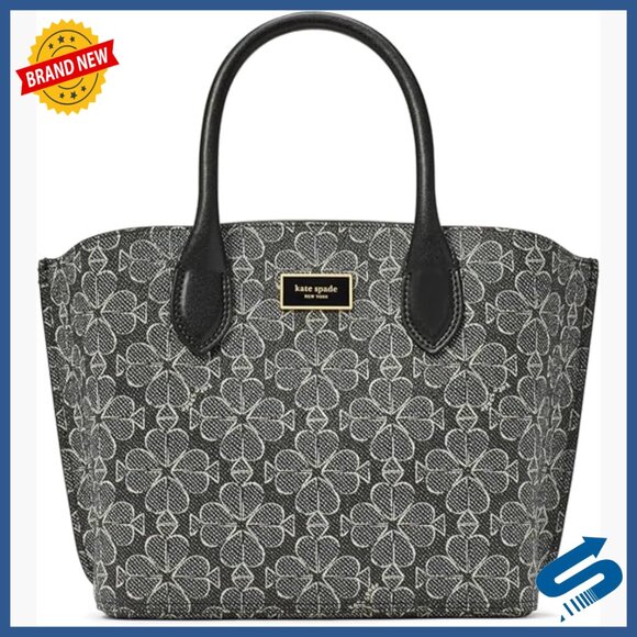 Handbags - Leather Crossbody Tote Bag with Adjustable Strap and Magnetic Closure